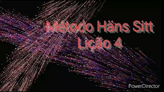 Método Para Violino  Häns Sitt  Lição 4 [upl. by Joub]