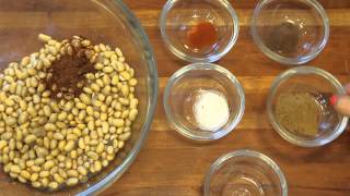 How to DryRoast Soy Beans  Healthy Bean Recipes [upl. by Connelley]