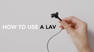 How To Use A Lavalier Mic  HowTo Guide [upl. by Kehoe]