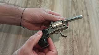 Lefaucheux revolver THE GUARDIAN 7mm lefaucheux pinfire revolvers no5 [upl. by Mingche]