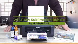 WF2110w Dye Sublimation Printing Bundle  Introduction [upl. by Latihs353]