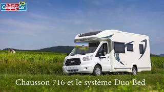 Un campingcar pour les familles le Chausson 716 [upl. by Oinotnaesoj]