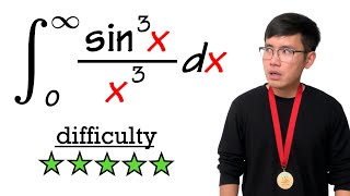 Using Feynmans technique TWICE the integral of sin3xx3 from 0 to inf [upl. by Mills]