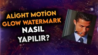 Alight Motion Glow Watermark Tutorial by Fløxy [upl. by Sherrill711]