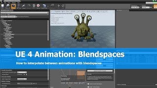 UE4 Animation Tutorial Blendspace [upl. by Nysa]