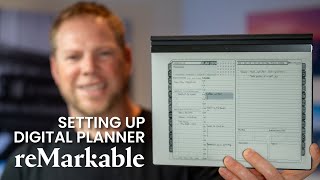 Setting Up Digital Planner on reMarkable 2 and reMarkable Paper Pro [upl. by Mendive]