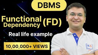 31 Functional Dependency in DBMS  Functional Dependency explained [upl. by Selrac]