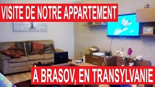 NOTRE APPARTEMENT AIRBNB À BRASOV EN TRANSYLVANIE Roumanie Janvier 2017 [upl. by Harry]