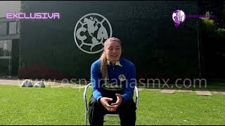 Katty Martínez y un sueño llamado Bicampeonato con América Femenil Entrevista Exclusiva [upl. by Colpin391]