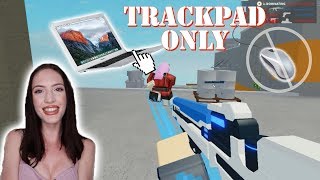 TRACKPAD IS ACTUALLY KINDA GOOD  Roblox Arsenal [upl. by Inoliel]