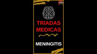 TRIADAS MEDICAS 🧠 Ep1 Tríada de MENINGITIS shorts [upl. by Fiore142]