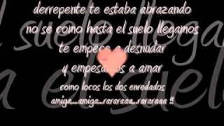 amiga  rey ruiz letra [upl. by Cigam]