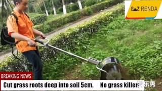 【Li battery 】equipped 9 8KGS grass weeder 【weeding machine 】 [upl. by Burley]