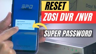 How to reset Zosi DVR and NVR password [upl. by Llevart]