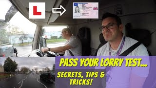 How to PASS your Lorry driving test Secrets Tips amp Tricks [upl. by Finbar]