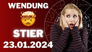 STIER ♉️⭐️ INTERESSANTE WENDUNG 🥰 Horoskop  23Januar 2024 stier tarot [upl. by Eyar]