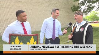 Medieval Faire returns to Canterbury Village in Lake Orion [upl. by Hufnagel]