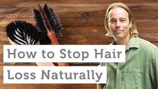 How to Stop Hair Loss and Baldness Naturally [upl. by Tomaso788]