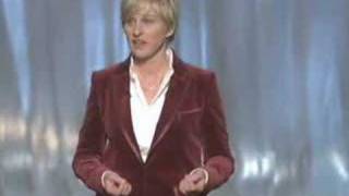 Ellen DeGeneres Monologue 2007 Oscars [upl. by Hayarahs619]