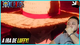 COMEÇOU  LUFFY VS KAIDO  REACT DE ONE PIECE EP 1015  ARCO WANO [upl. by Llecrep]