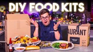 Chef and Normals Review DIY Food Kits Vol9 ft Gordon Ramsay’s Beef Wellington Kit  Sorted Food [upl. by Driscoll836]