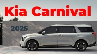 Kia Unveils 2025 Carnival with Bold New Look and Hybrid Power [upl. by Iznil]