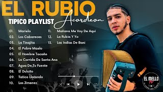 EL RUBIO ACORDEON TIPICO PLAYLIST   EL FUTURO DEL MERENGUE TIPICO  EL MELLO TV [upl. by Yreffej]