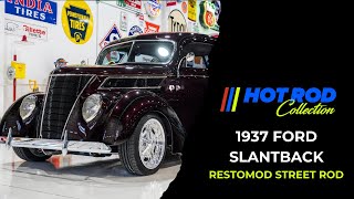 1937 Ford Slantback Restomod Street Rod  HotRod Collection [upl. by Francis505]