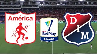 COLSPORTS  AMERICA DE CALI VS MEDELLIN  LIGA BETPLAY 2024 [upl. by Ranique]