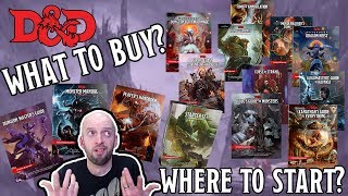 The DampD 5th Edition Buyers Guide  Where should you start [upl. by Attennaej]