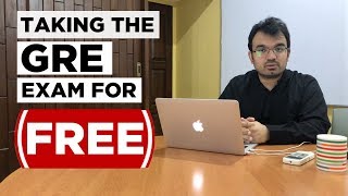 How to take the GRE Exam for Free Pakistan [upl. by Htrahddis940]