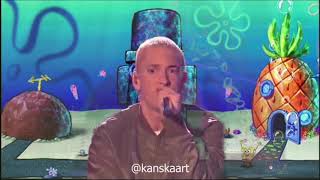 Eminem Rap God but with Spongebob Music [upl. by Bobbee874]