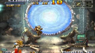 metal slug 4 mission 6 level 8 NO DEATH [upl. by Mallon]