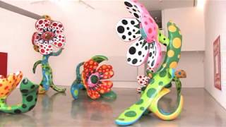 Yayoi Kusama Flowers That Bloom at Midnight at Gagosian Beverly Hills [upl. by Nnair]