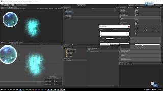 Game effect tutorial  How to use Mask Particle in Unity 2017 [upl. by Kaine12]