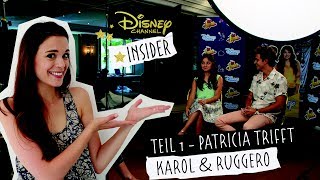 Disney Insider Patricia trifft die Soy Luna Stars Teil 1 [upl. by Malchy428]