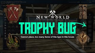 Amazon New World trophy BUG New World season 4 BUG [upl. by Tonjes]