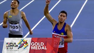 Athletics Men’s 200m Finals of 29th SEA Games 2017 [upl. by Ettenhoj]