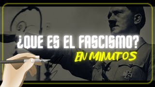 ¿QUE ES EL FASCISMO en minutos [upl. by Ahsilram555]