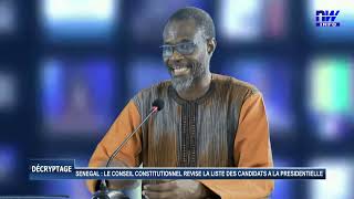 Sénégal  le conseil constitutionnel révise la liste des candidats à la présidentielle [upl. by Snashall]