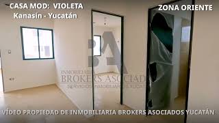 Casa Modelo Violeta Kanasín Yucatán [upl. by Hocker]