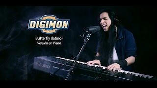 Digimon Adventure  Butterfly latino  Versión Acústica  Piano y Voz Paulo Cuevas [upl. by Palmore]