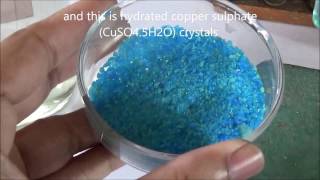 Reaction of Copper Sulphate CuSO4 with Sodium Hydroxide NaOH [upl. by Noskcire]