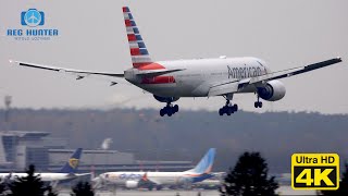 First Boeing 777 American Airlines at Poznan Airport [upl. by Viviana]