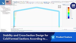 Stability and CrossSection Design for ColdFormed Sections According to EN 199313 [upl. by Netsua]