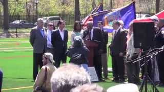 Jim Brown Athletic Field Dedication Ceremony Manhasset NY [upl. by Taro]