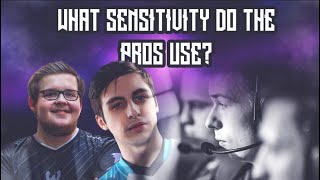 What SENSITIVITY Are The Pros Using  Rainbow Six Siege  Beaulo Shroud Noted Kixstar UPDATED [upl. by Ogait]