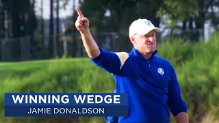 Jamie Donaldsons Unforgettable Wedge at Gleneagles [upl. by Htbazile]