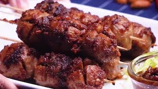 Diendeusin Bakso Bakar Bumbu Kacang [upl. by Keraj627]