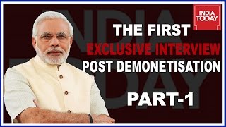 Inside Details Of Narendra Modis First Interview Post Demonetization  Part 1 [upl. by Nlycaj]